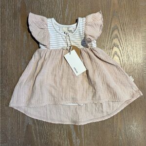 Greige The Mae Dress size 0-3m